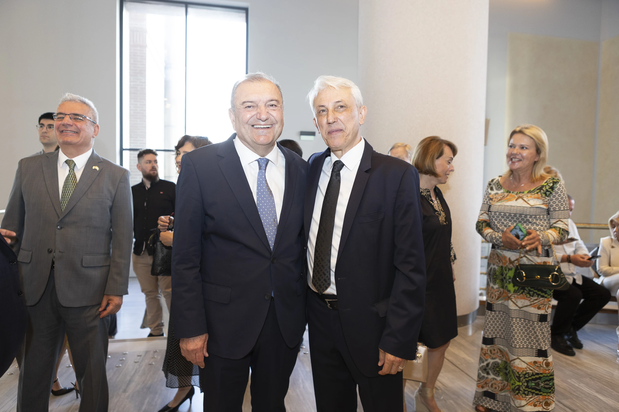 Ο Δήμαρχος Πυλαίας – Χορτιάτη Ιγνάτιος Καϊτεζίδης και ο Πρόεδρος του Ανατόλια Δρ Πάνος Βλάχος&nbsp;