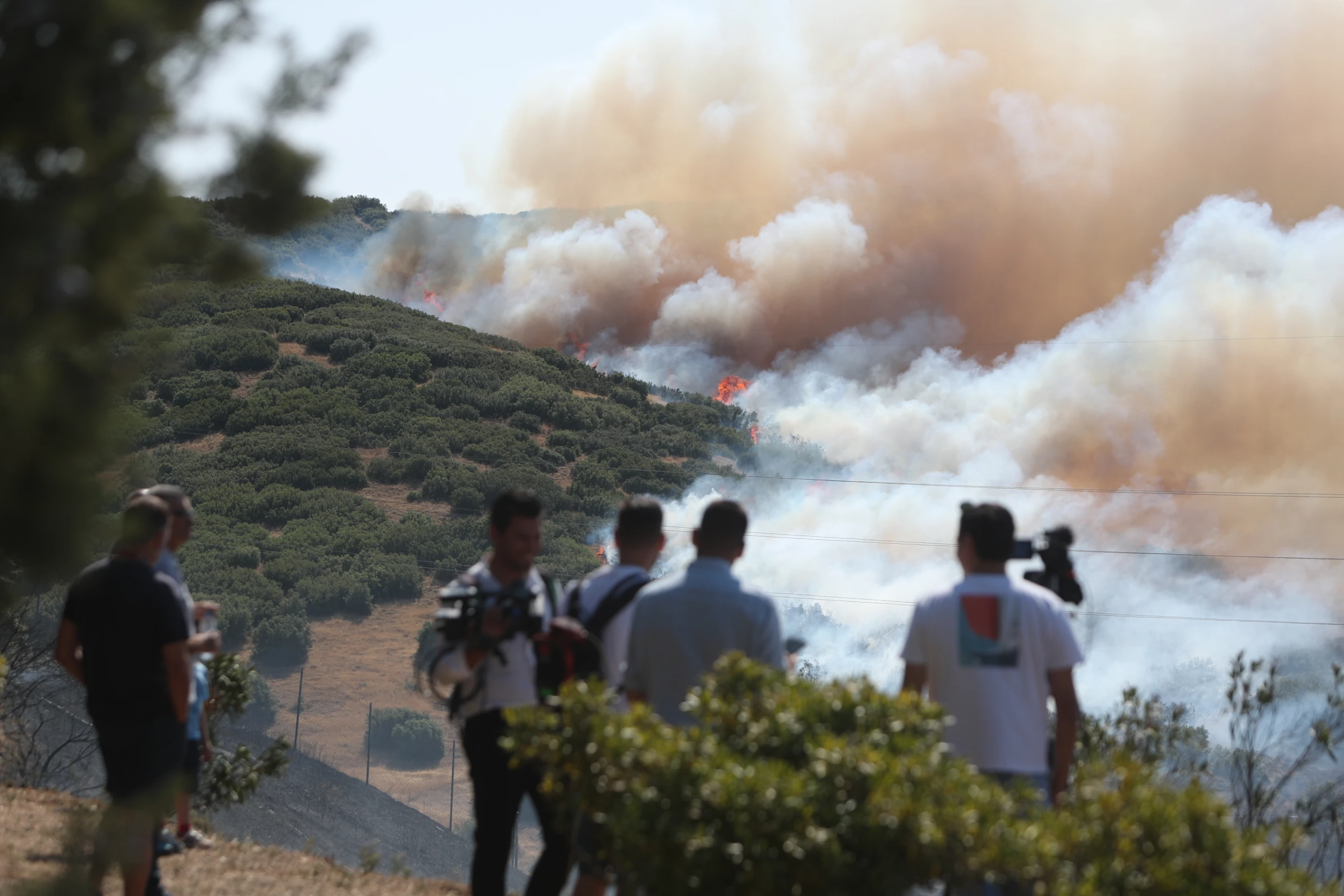 <b>Φωτιά στη Θεσσαλονίκη, ΒΑΣΙΛΗΣ ΒΕΡΒΕΡΙΔΗΣ/EUROKINISSI</b><br>