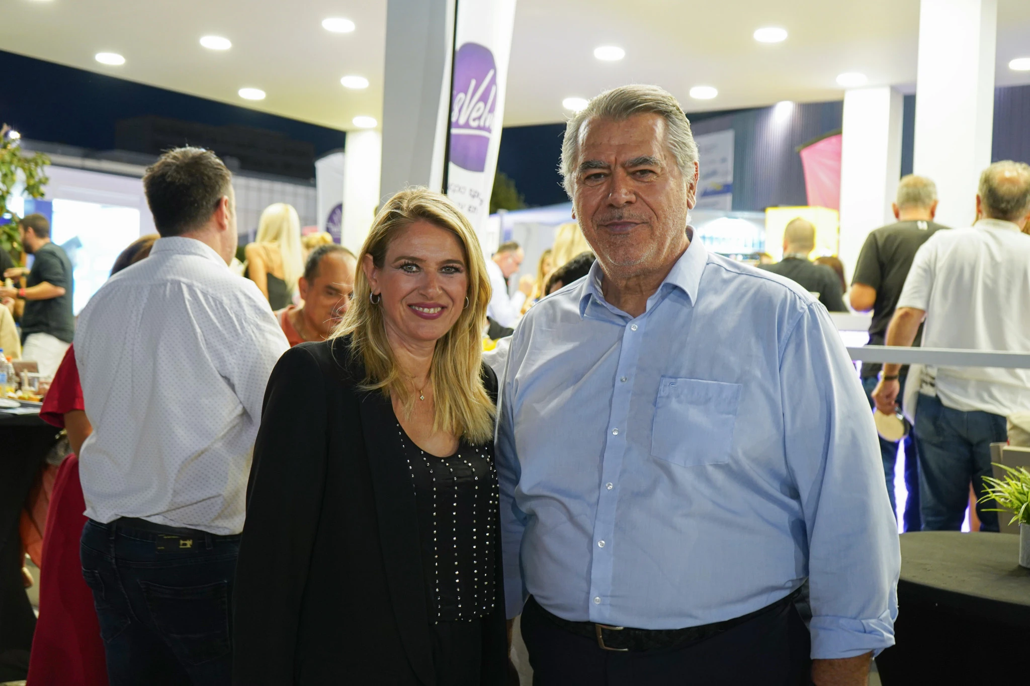 Η Βουλευτής της Νέας Δημοκρατίας, Άννα Ευθυμίου , και ο Παύλος Ανδρώνης