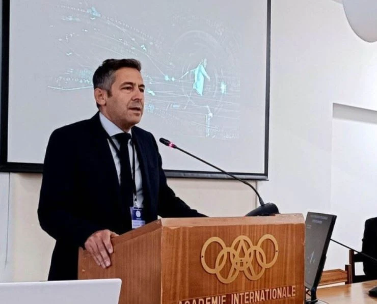 Ο πρόεδρος της Οργανωτικής Επιτροπής, Καθηγητής ΣΕΦΑΑ/Α.Π.Θ,&nbsp; Γιώργος Τζέτζης