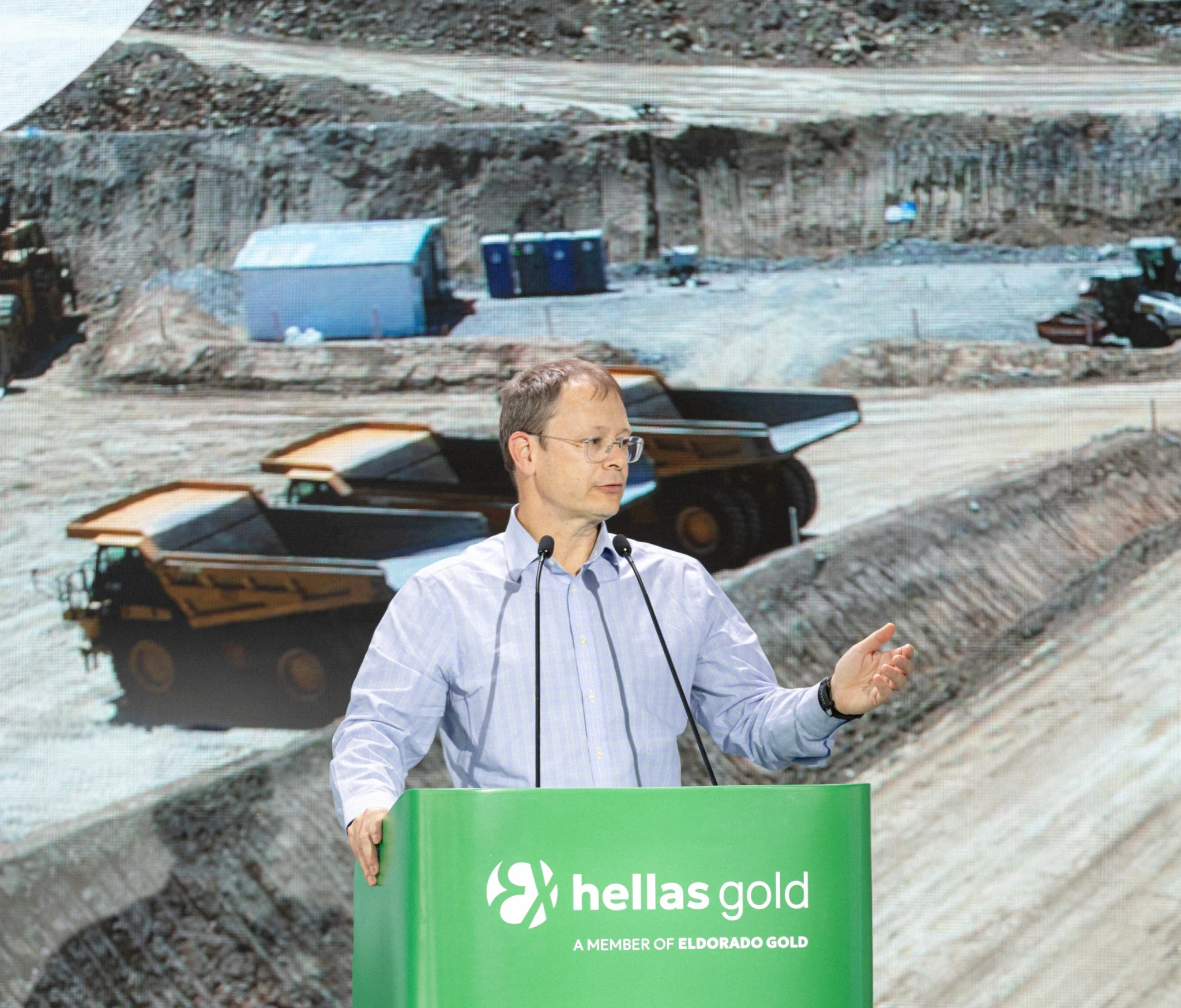 President & CEO της Eldorado Gold, κ. Christian Milau