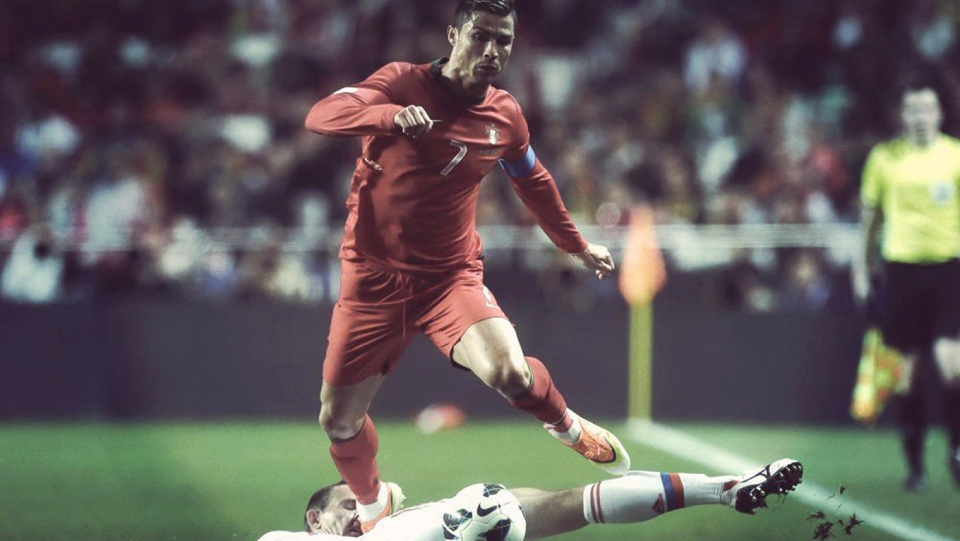 Αλλάζει... άθλημα ο Κριστιάνο (pics)