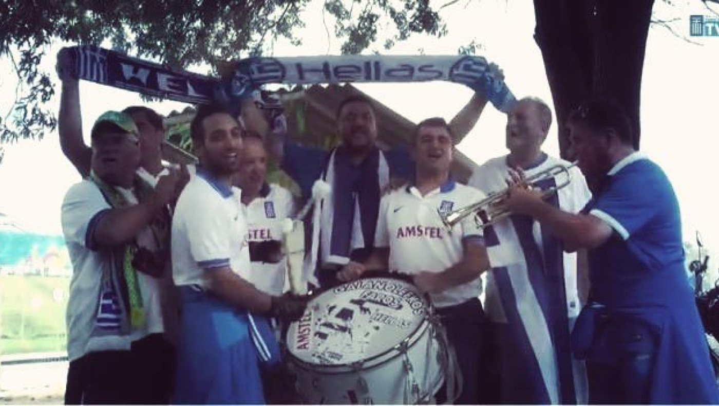 Ο Γαλανόλευκος Φάρος στο πλευρό της Εθνικής (video)