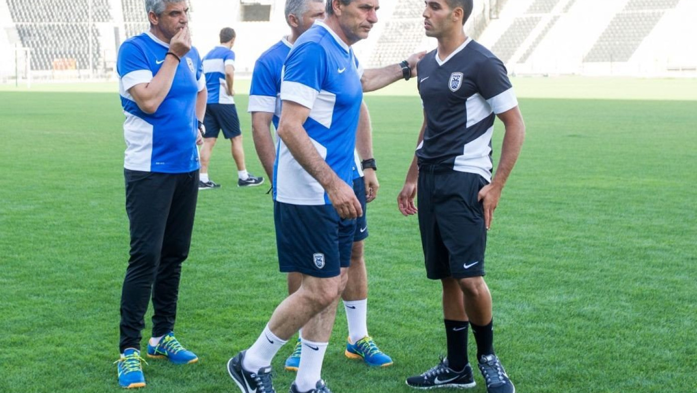 Ο Γκολάσα στην Τούμπα, τα είπε με Άγγελο (pics)