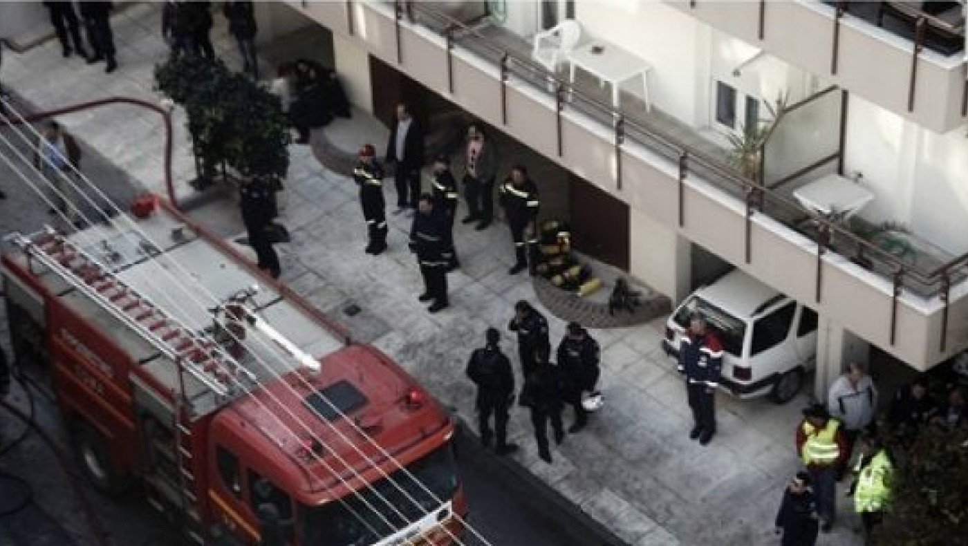 Φωτιά σε διαμέρισμα στην Κωνσταντινουπόλεως
