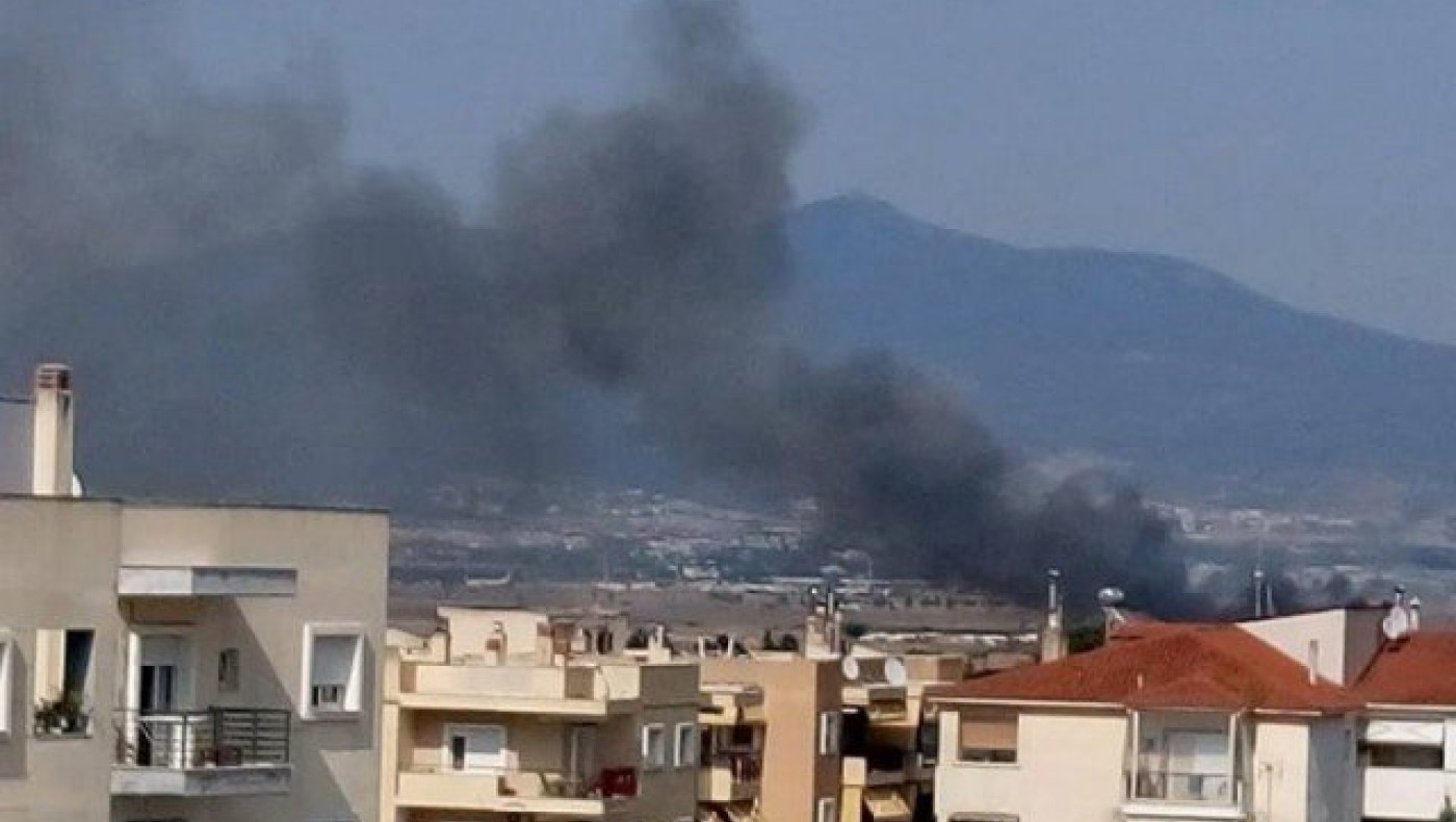 Θεσσαλονίκη: Σε εξέλιξη φωτιά στην Περαία                       (pics)