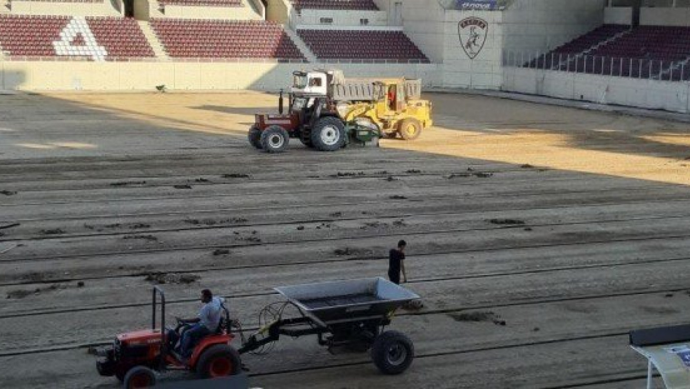Αλλάζει όψη το AEL FC Arena                                   (Pics)
