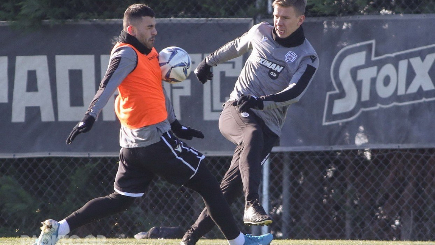 Προπόνηση ΠΑΟΚ: Δοκάρια οι Πορτοκαλί, γκολ οι Γκρι