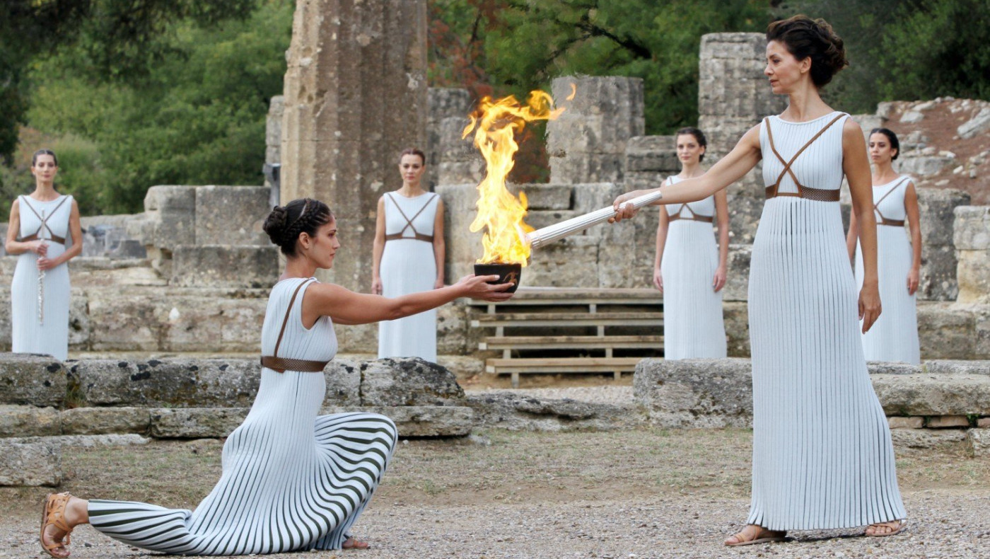 Άρχισε το ταξίδι της Ολυμπιακής φλόγας προς το Τόκιο