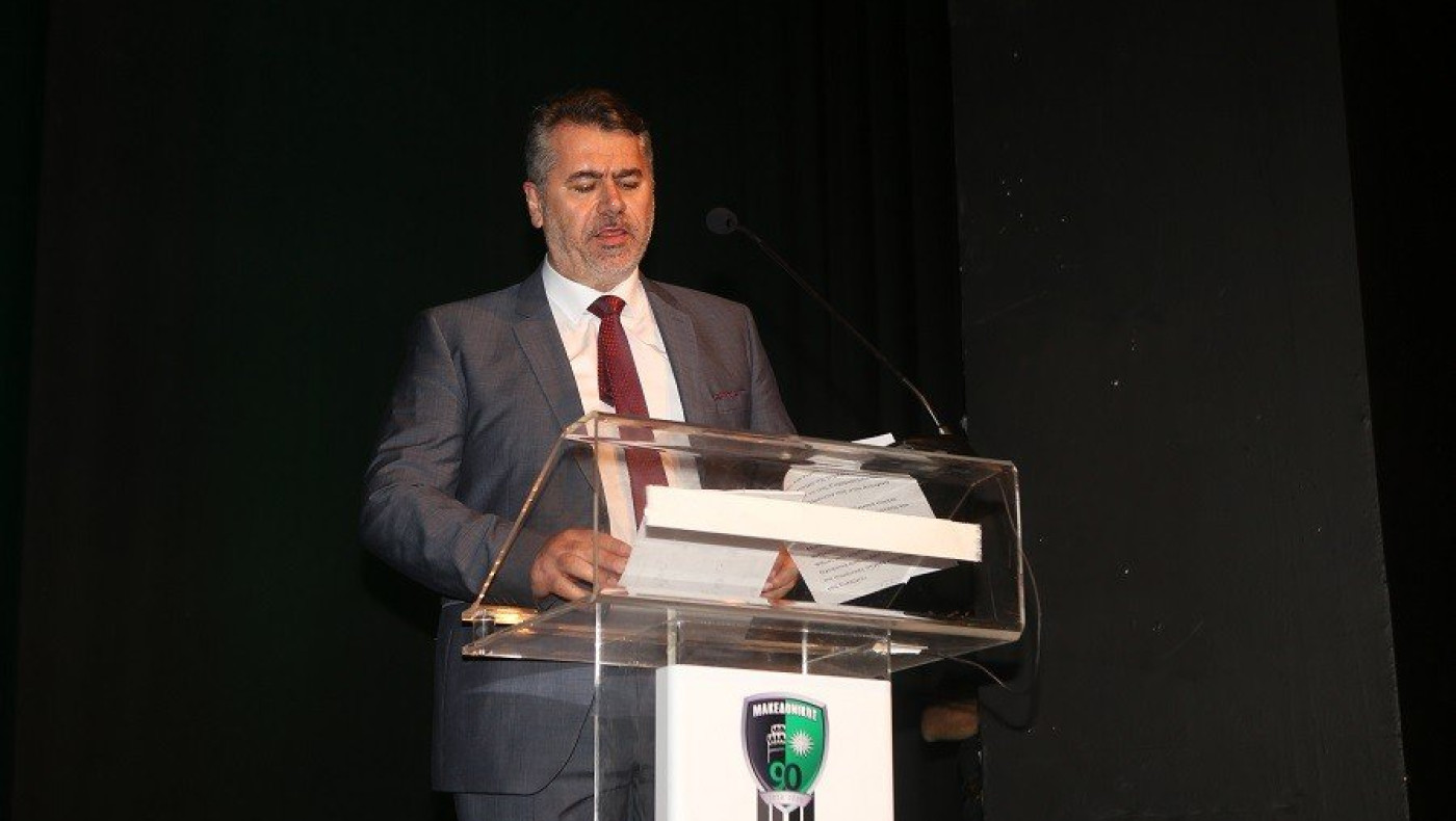 Μακεδονικός: Tο μήνυμα και οι ευχές του προέδρου, Παύλου Ανδρώνη
