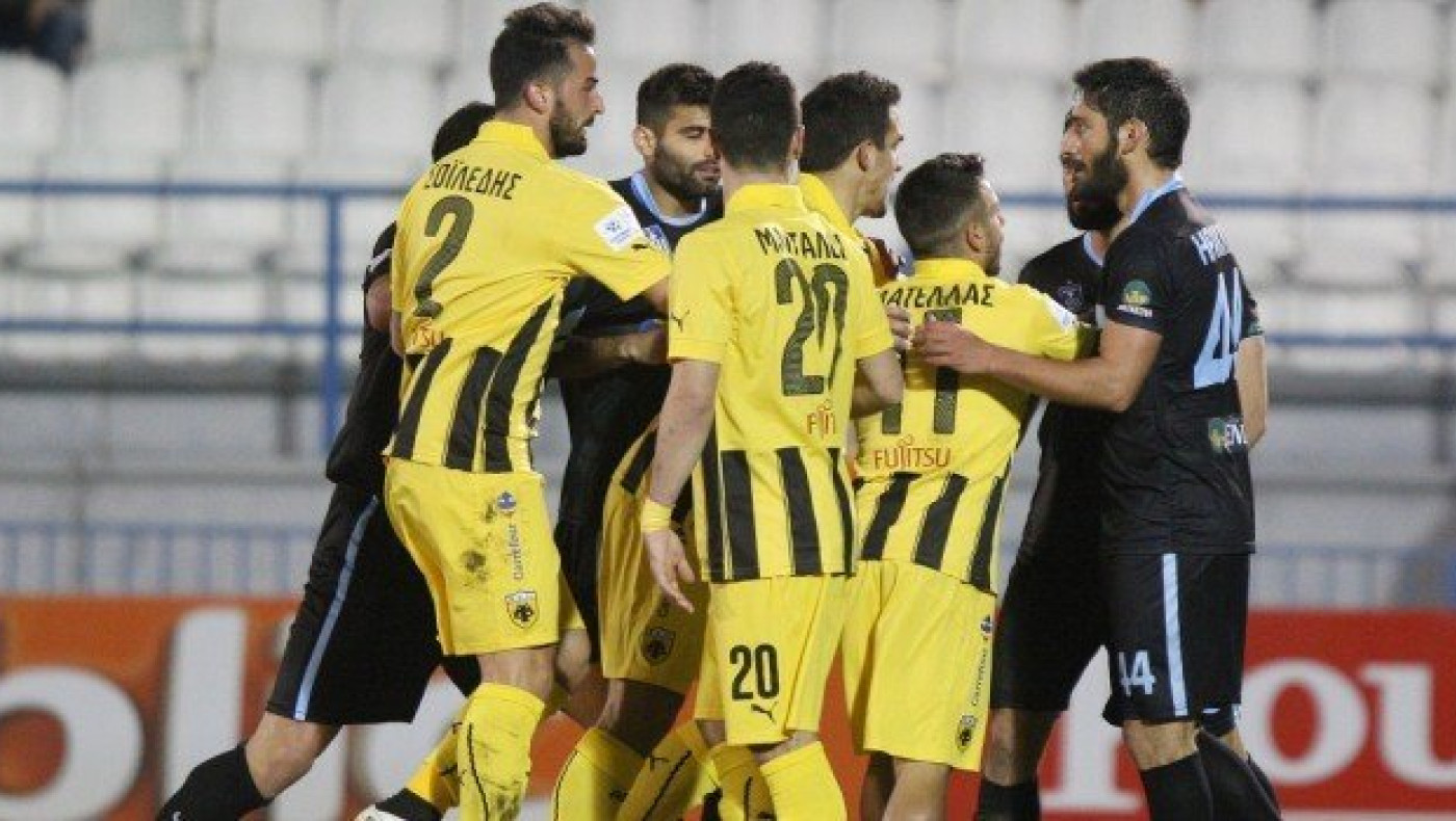 Με αμφισβητούμενο πέναλτι και με 9 πήρε το βαθμό στη "Ριζούπολη"