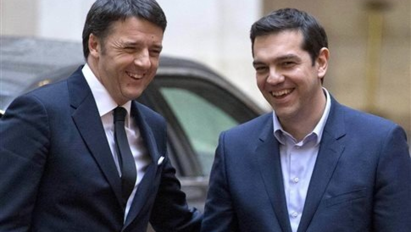 Η ιταλική γραβάτα που έκανε δώρο ο Ματέο στον Τσίπρα (video)