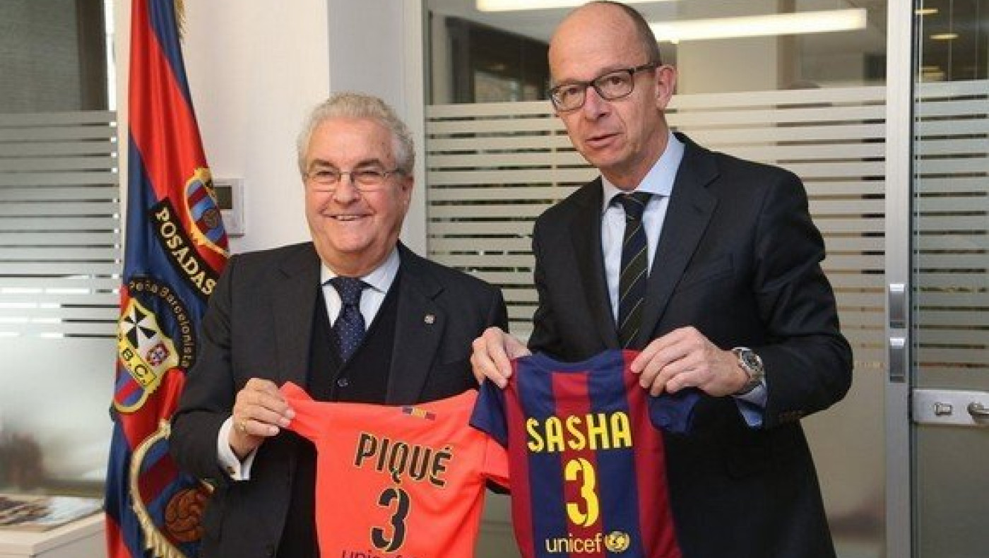 Μπαρτσελόνα από... κούνια o Σάσα Πικέ Τζούνιορ (pic)