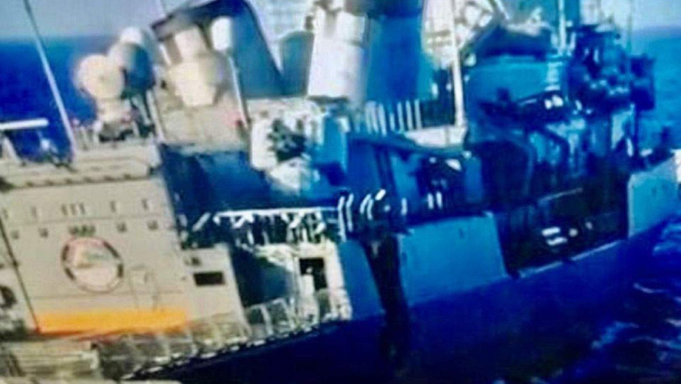 Ντοκουμέντο από την πρόσκρουση του «Λήμνος» με το «Κεμάλ Ρέις»