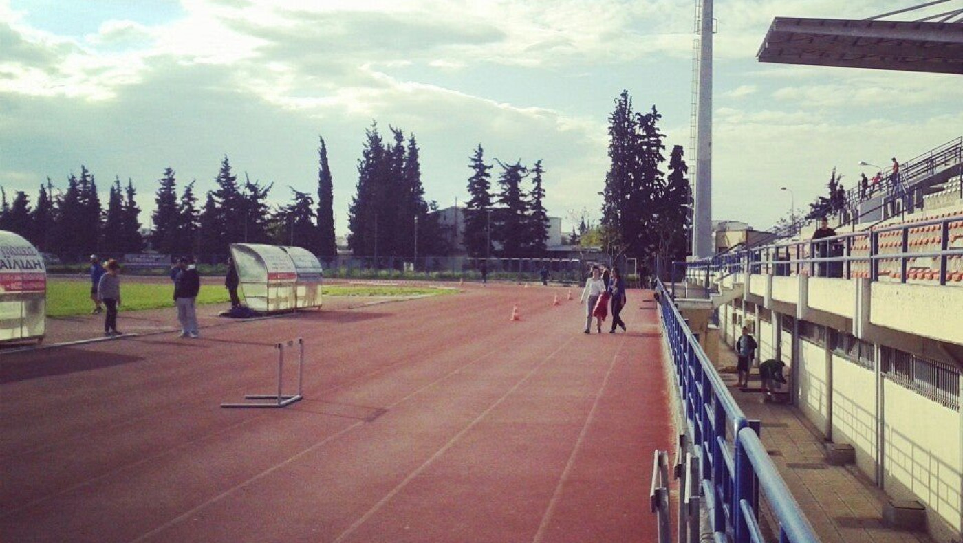 Εργασίες στο στάδιο Αμπελοκήπων
