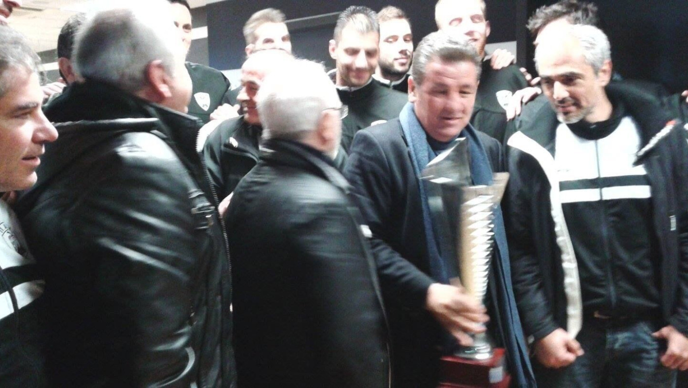 Έτσι αποθέωσε τους Κυπελλούχους ο Γιώργος Σαββίδης (VIDEO)