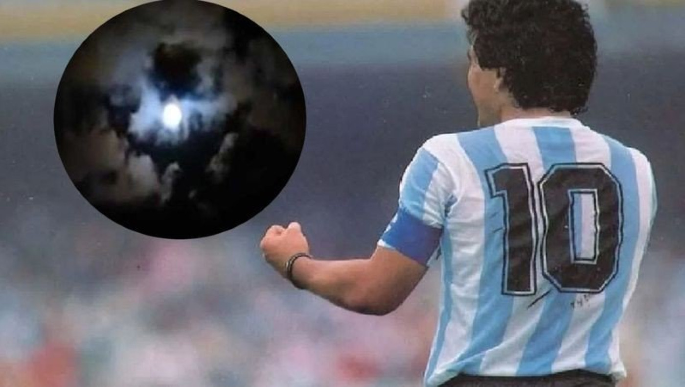 Μαραντόνα: Είδαν τη μορφή του στον ουρανό της Αργεντινής! (vid)