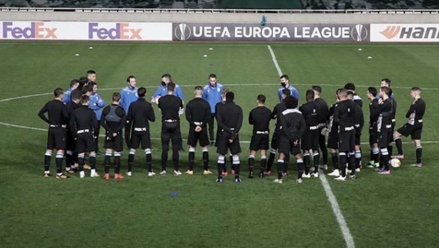Η προπόνηση του ΠΑΟΚ στο ΓΣΠ