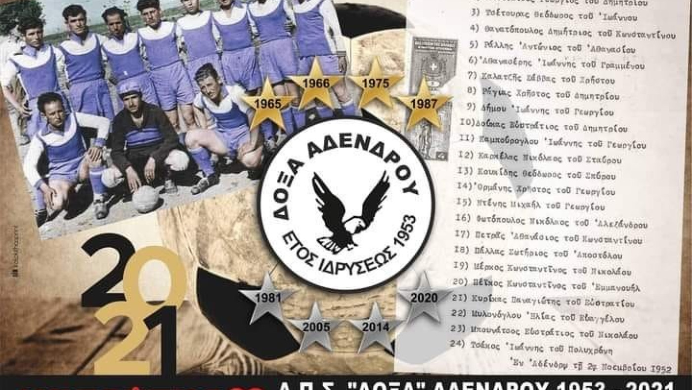 Συλλεκτικό ημερολόγιο-λεύκωμα της Δόξας Αδενδρου