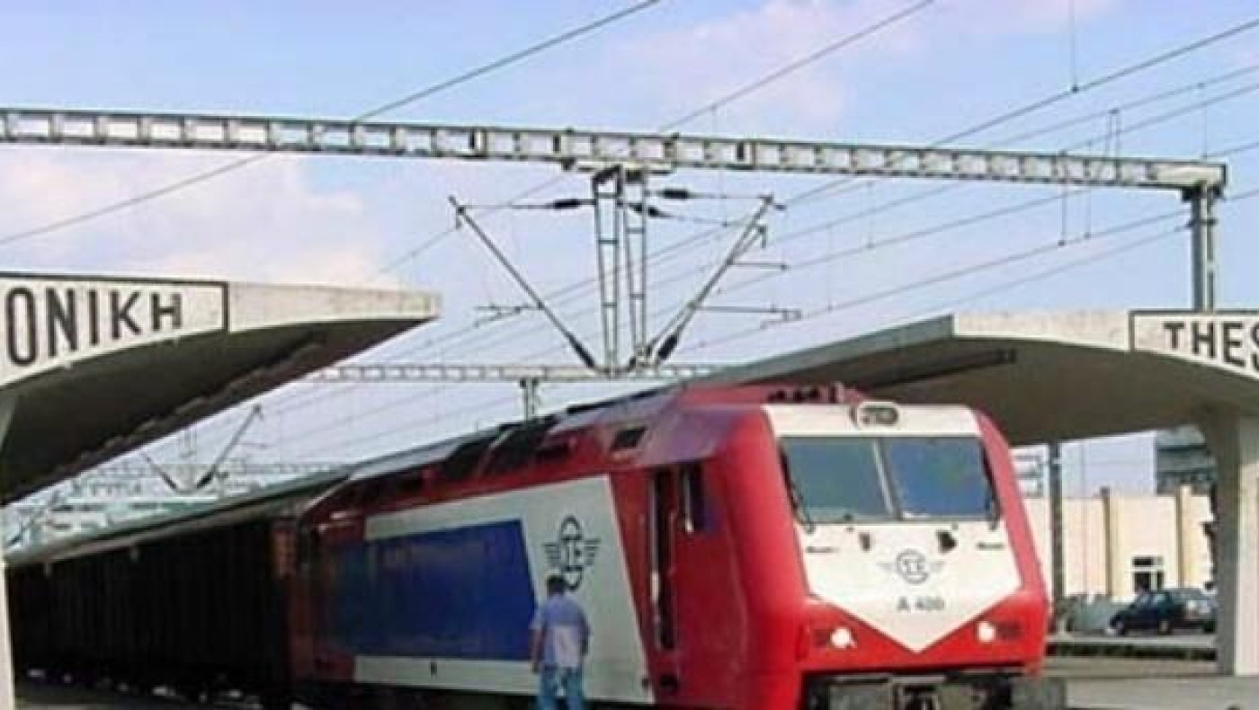 Εκτροχιασμός εμπορικού τρένου στη Θεσσαλονίκη
