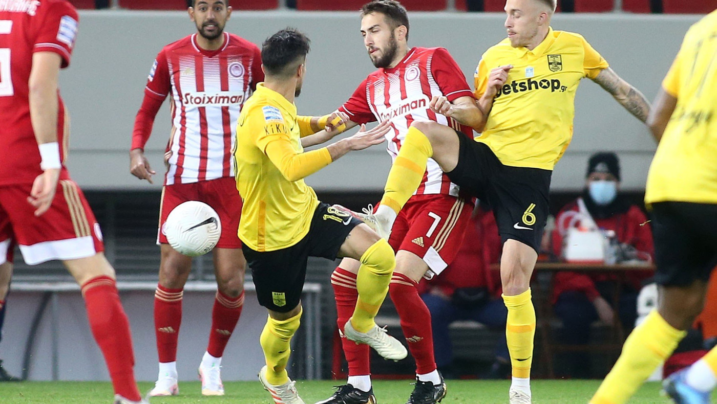 Το 1-0 του Ολυμπιακού με τον Φορτούνη