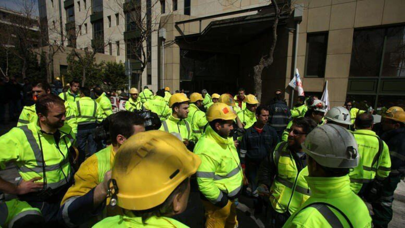 «Κάθοδος» 4000 μεταλλωρύχων από τις Σκουριές στην Αθήνα