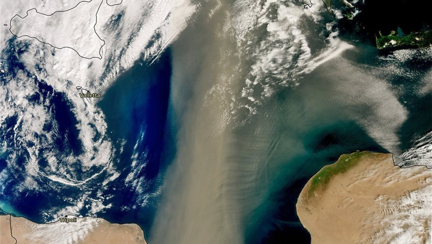 Σύννεφο σκόνης, μήκους 800 χιλιομέτρων, κατευθύνεται προς την Ελλάδα