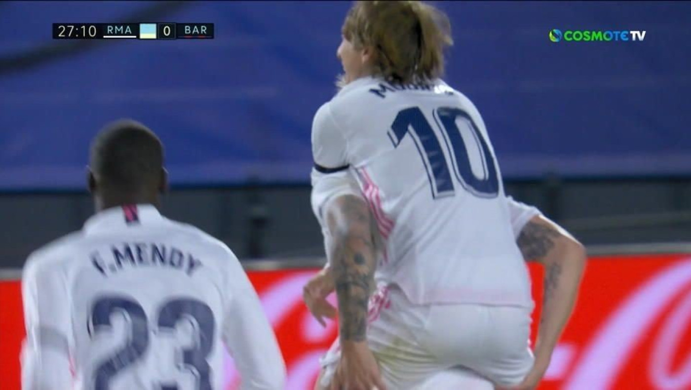 Με καραμπόλα και Κρόος έκανε το 2-0 η Ρεάλ