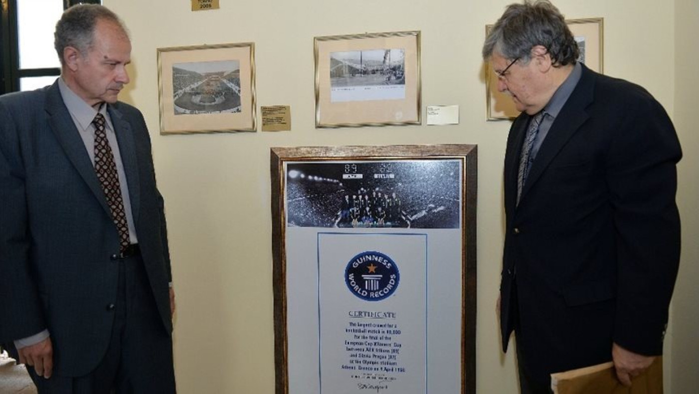 Στο μουσείο του Καλλιμάρμαρου η ΑΕΚ (pics)
