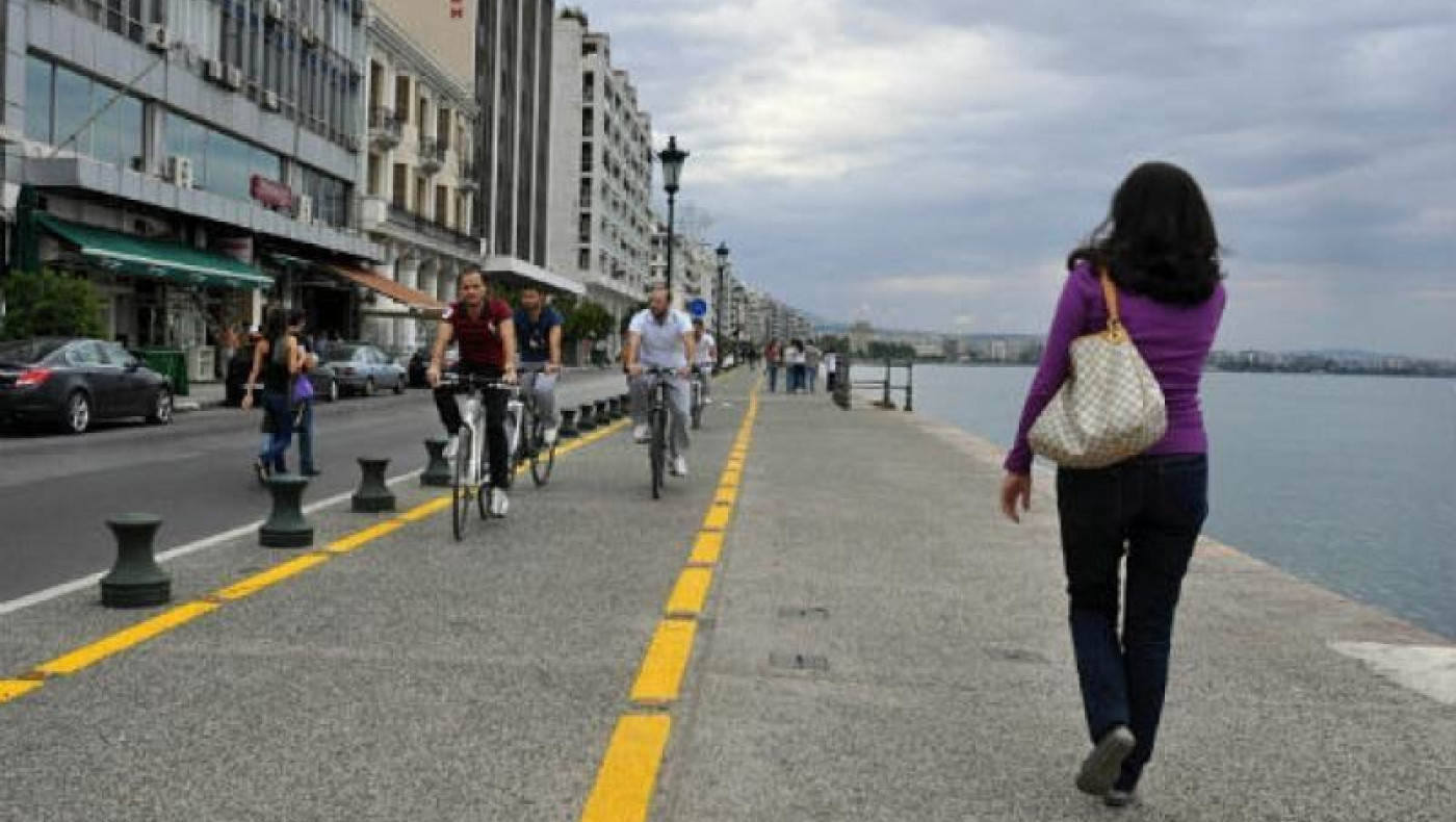 Παραλία Θεσσαλονίκης - Καλοχώρι με το ποδήλατο! 