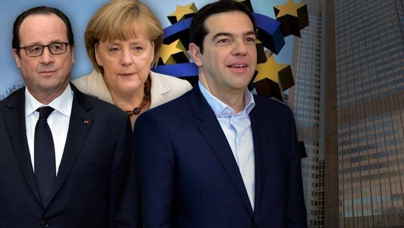 Oι ελληνικές ελπίδες για συμφωνία στην τριμερή Τσίπρα, Μέρκελ, Ολάντ