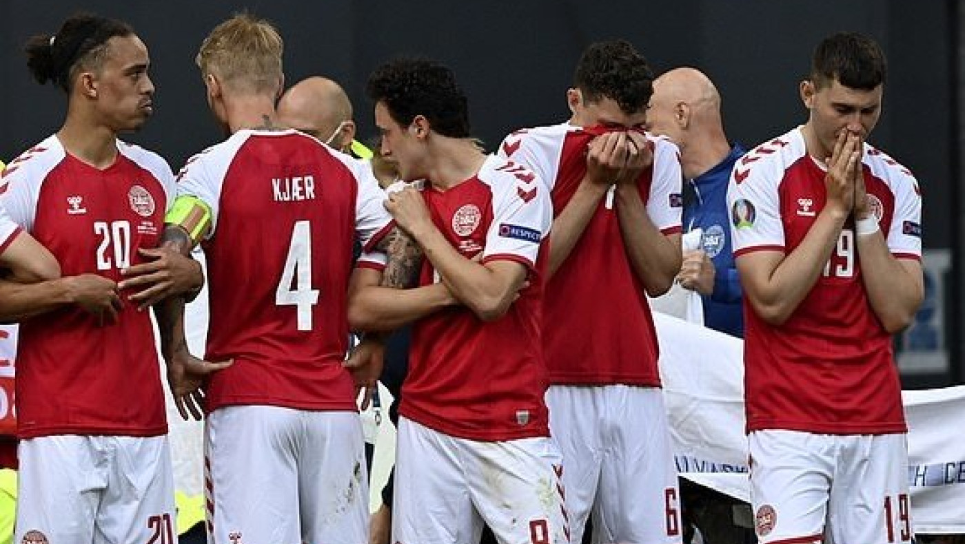 H UEFA αποφάσισε την αναβολή της αναμέτρησης Δανία - Φινλανδία