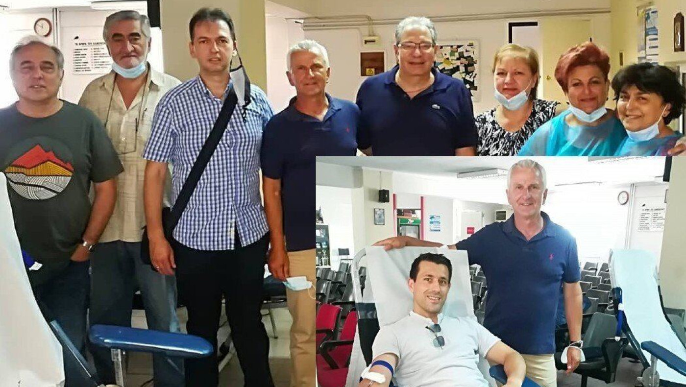 Πετυχημένη η αιμοδοσία του συνδέσμου διαιτητών