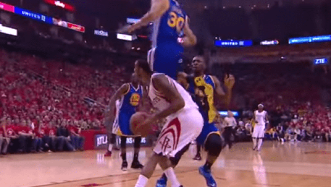 Η «πτήση» τρόμου του Κάρι (video)