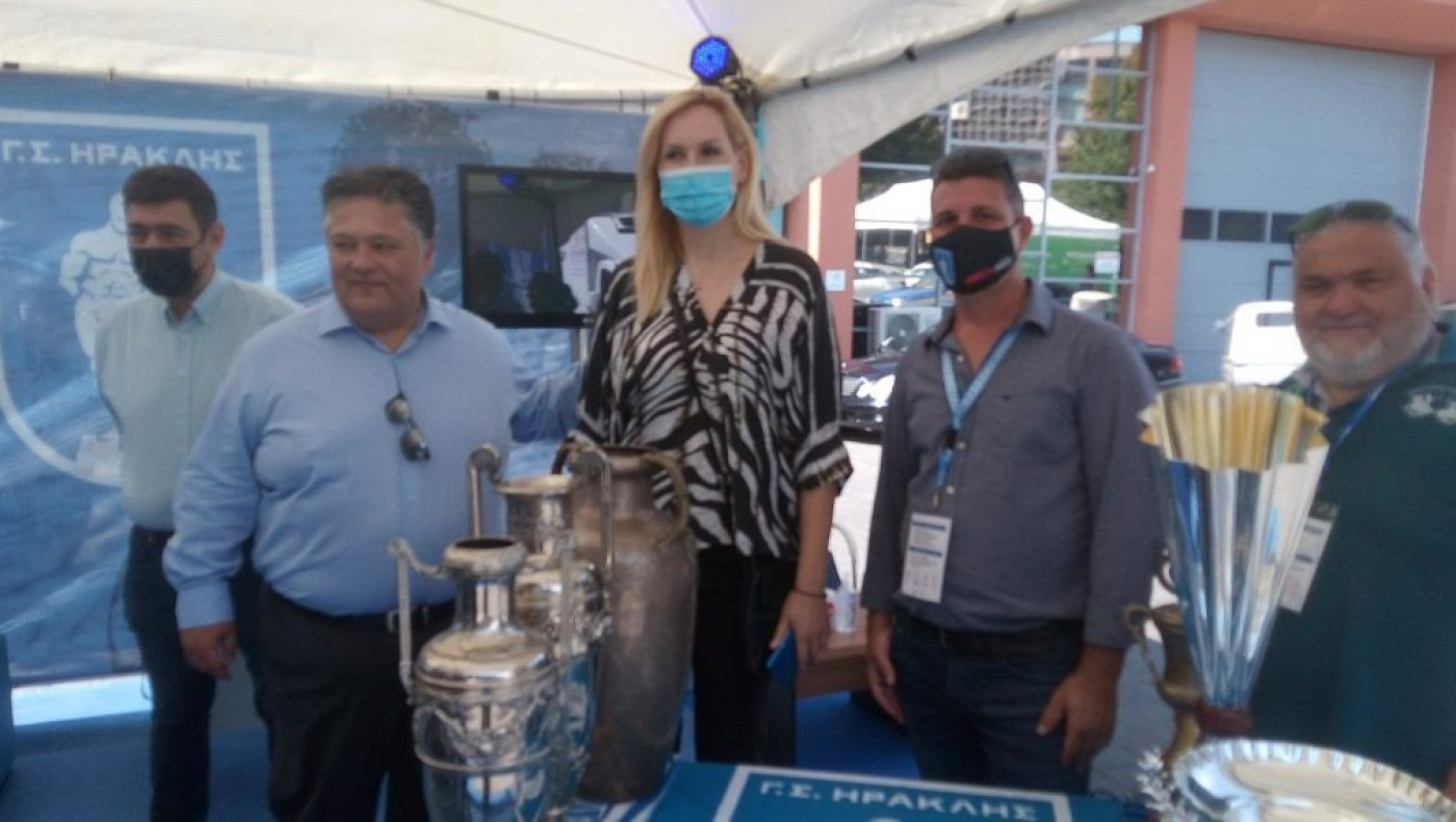 Το περίπτερο του Ηρακλή στη ΔΕΘ, τιμήθηκε ο Ζέρβας