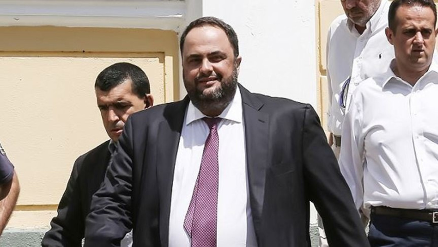 Η στιγμή της αποχώρησης Μαρινάκη από την Ευελπίδων (video)