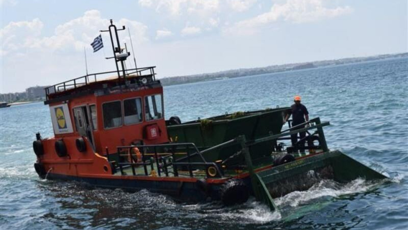Με τη στήριξη χορηγών συνεχίζεται ο καθαρισμός του Θερμαϊκού