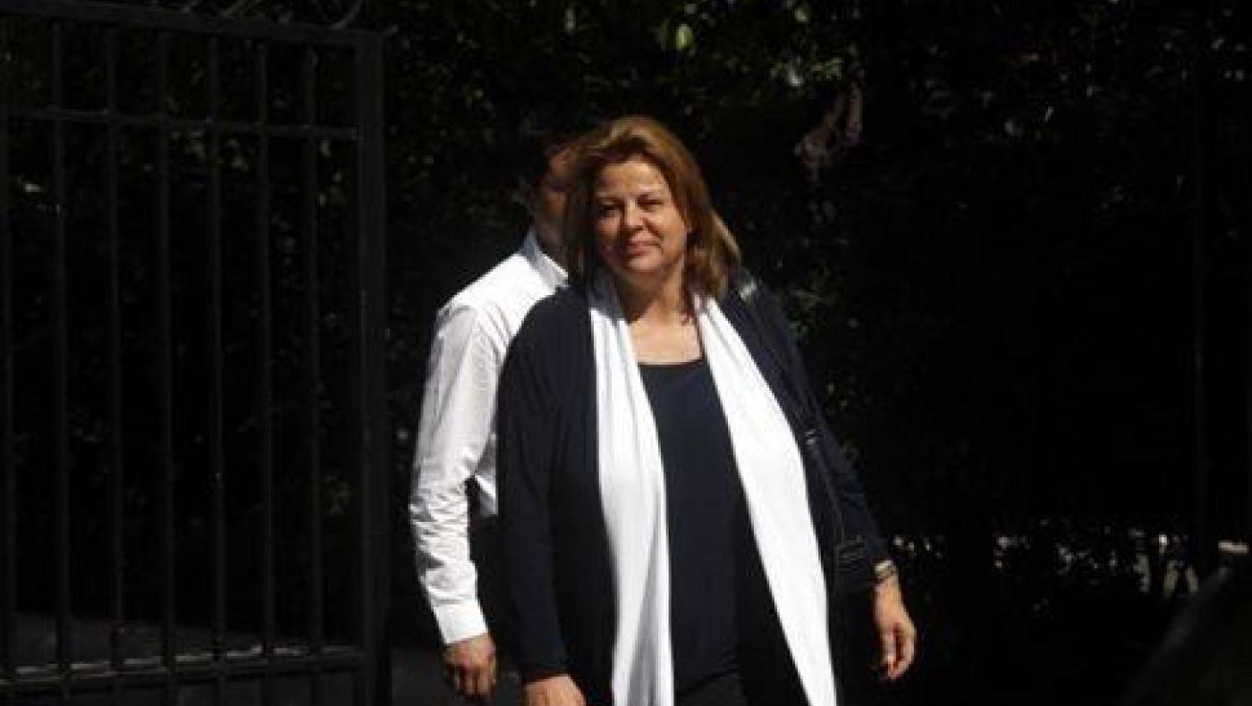 Στο Μαξίμου η Λούκα Κατσέλη και ο Γιάνης Βαρουφάκης