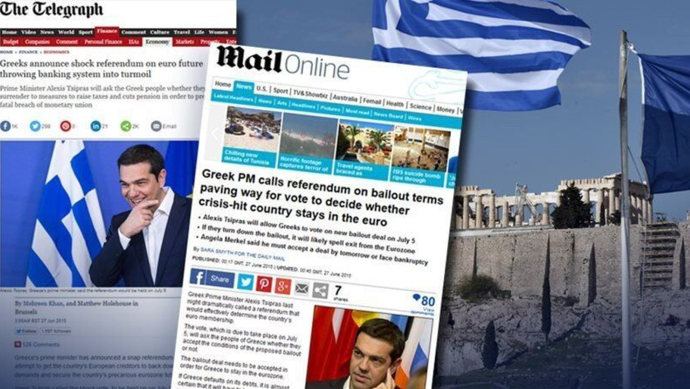 Ο διεθνής Τύπος για το δημοψήφισμα