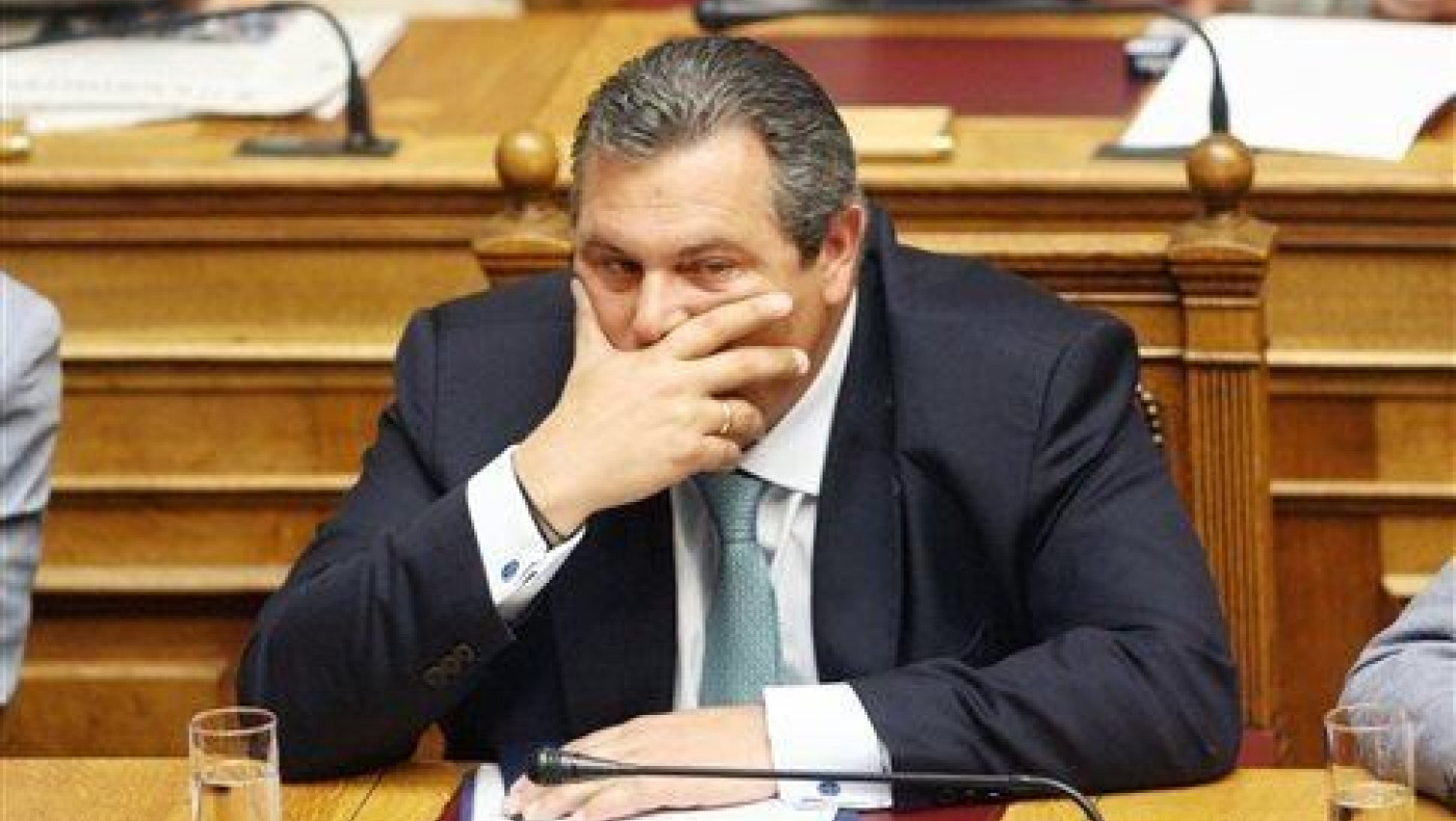 Καμμένος: Θα παραιτηθώ αν μεγαλώσει το «μαχαίρι» στις αμυντικές δαπάνες