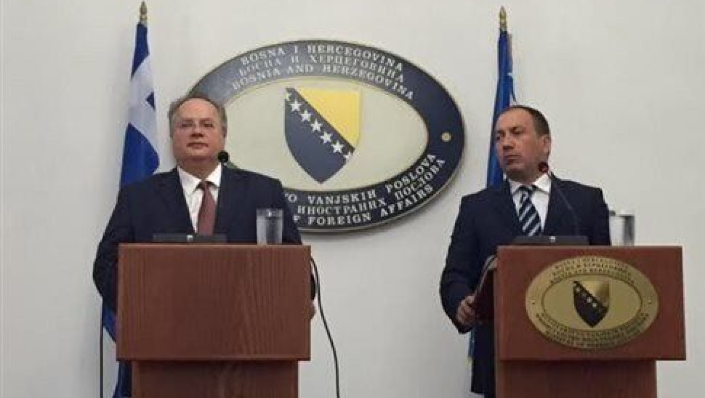 Κοτζιάς στο Σαράγεβο: Βελτίωση σχέσεων και στήριξη ενταξιακής πορείας