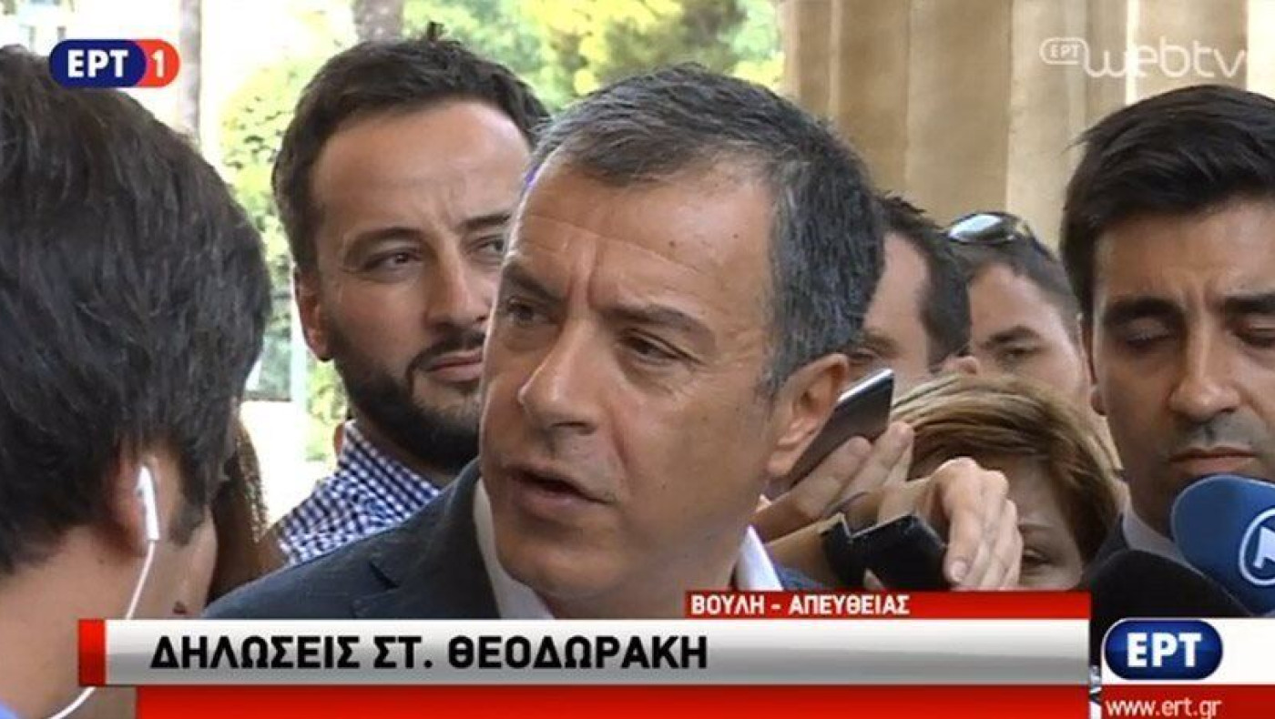 Θεοδωράκης: «Δεν μετέχουμε σε κυβέρνηση ΣΥΡΙΖΑ»
