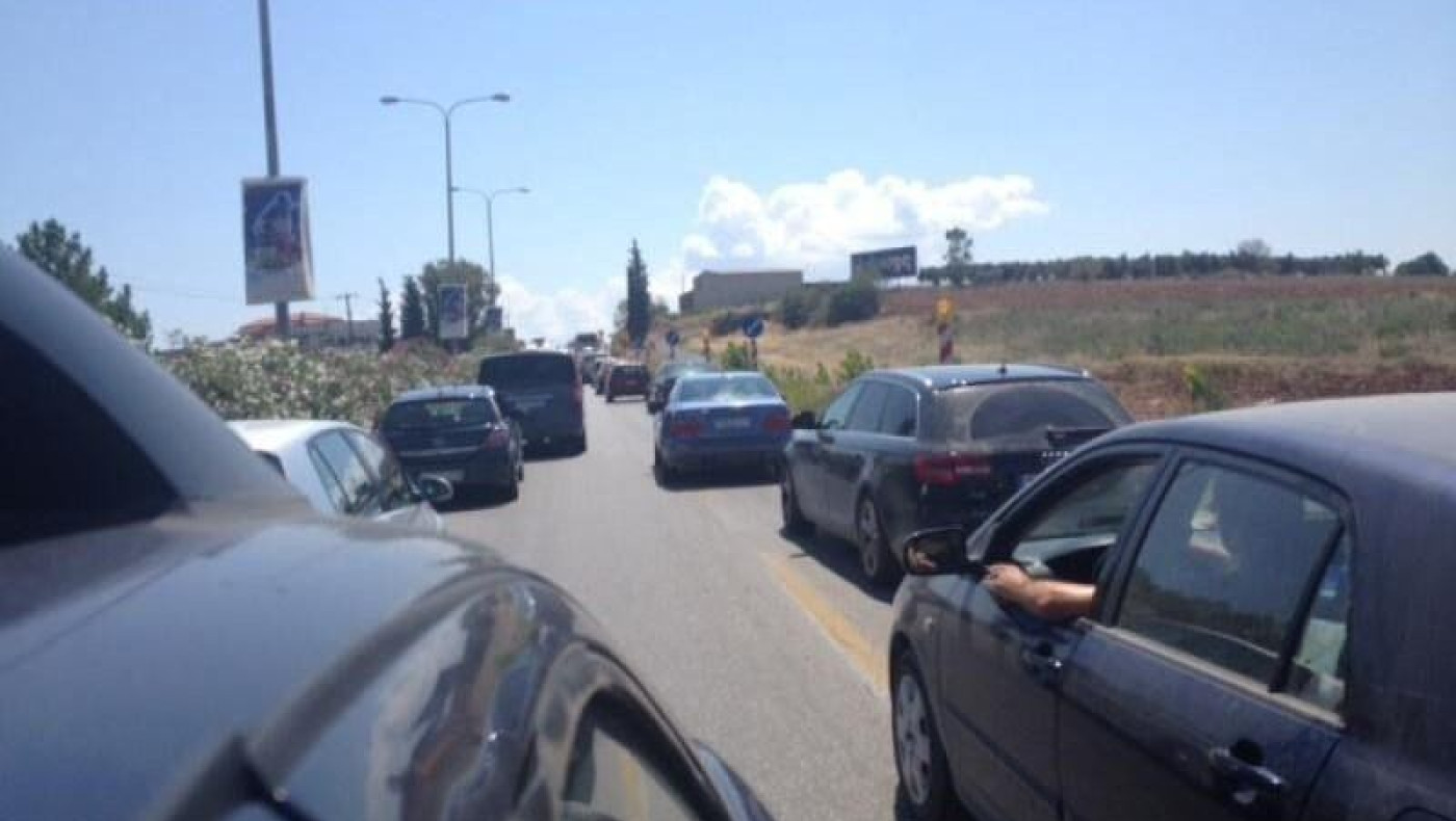 Τροχαίο στη Ν. Φώκαια - Αυξημένη κίνηση στην Ε.Ο. Θεσσαλονίκης - Μουδανιών