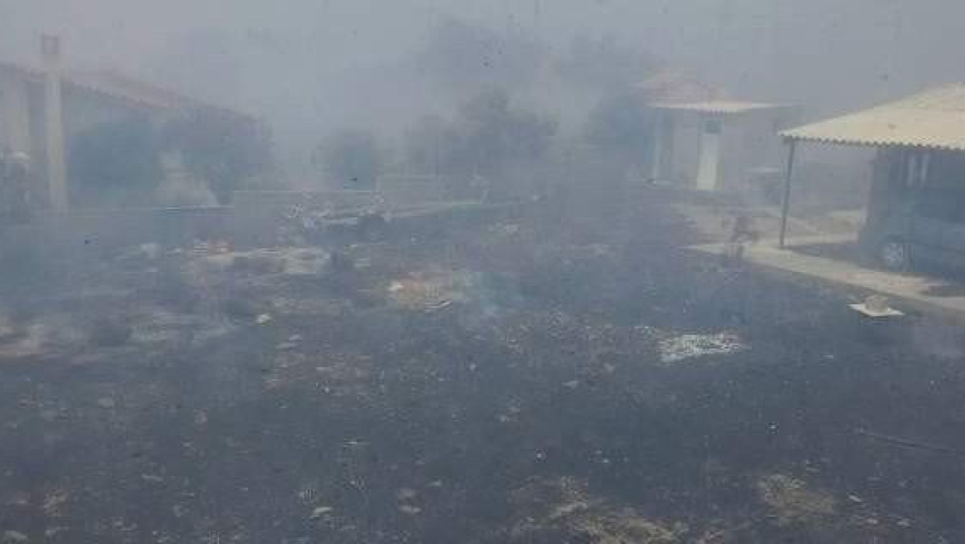Σε ύφεση η φωτιά στη Νεάπολη: Αποκαταστάθηκε η ηλεκτροδότηση