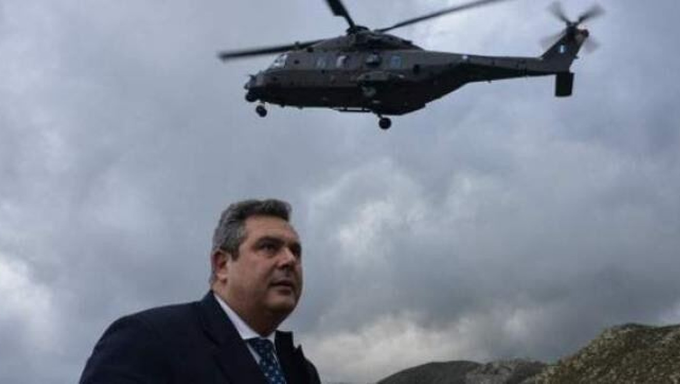ΝΔ: «Ο Πάνος Καμμένος κάνει διακοπές με αεροσκάφη της Πολεμικής Αεροπορίας»