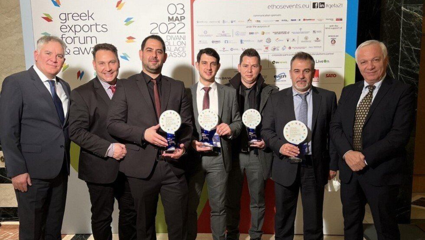 Τέσσερα χρυσά βραβεία για τον όμιλο ISOMAT στα Greek Exports Forum & Awards 2021