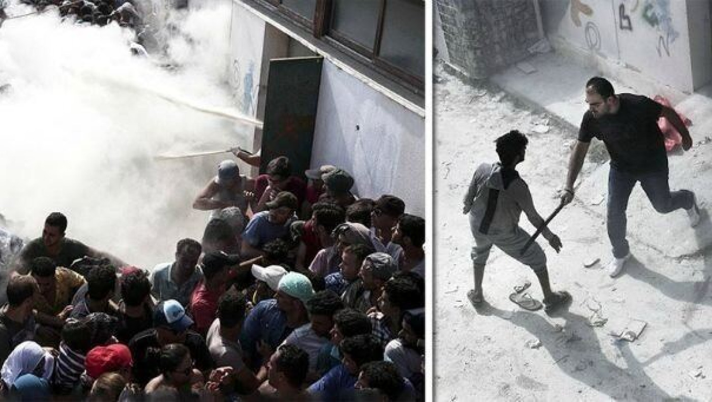«Πόλεμος» μεταναστών στην Κω (pics)