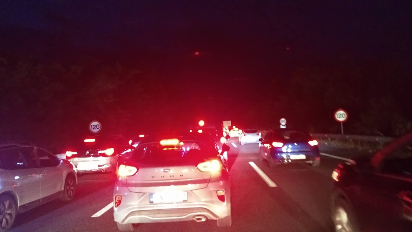 Μποτιλιάρισμα στο ύψος του Κορινού
