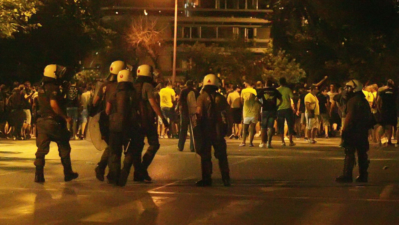 Μία σύλληψη για τα επεισόδια στην πορεία των οπαδών του Άρη