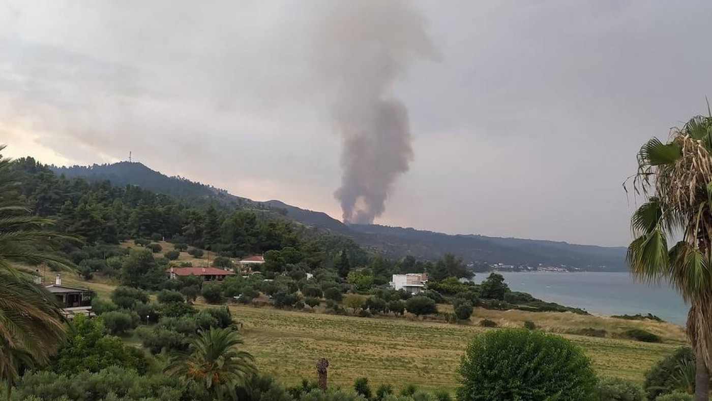 Χαλκιδική: Τρεις πυρκαγιές σε Φούρκα, Ν. Μαρμαρά και Κασσάνδρα